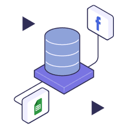 Data conecting to Facebook and Google Sheets