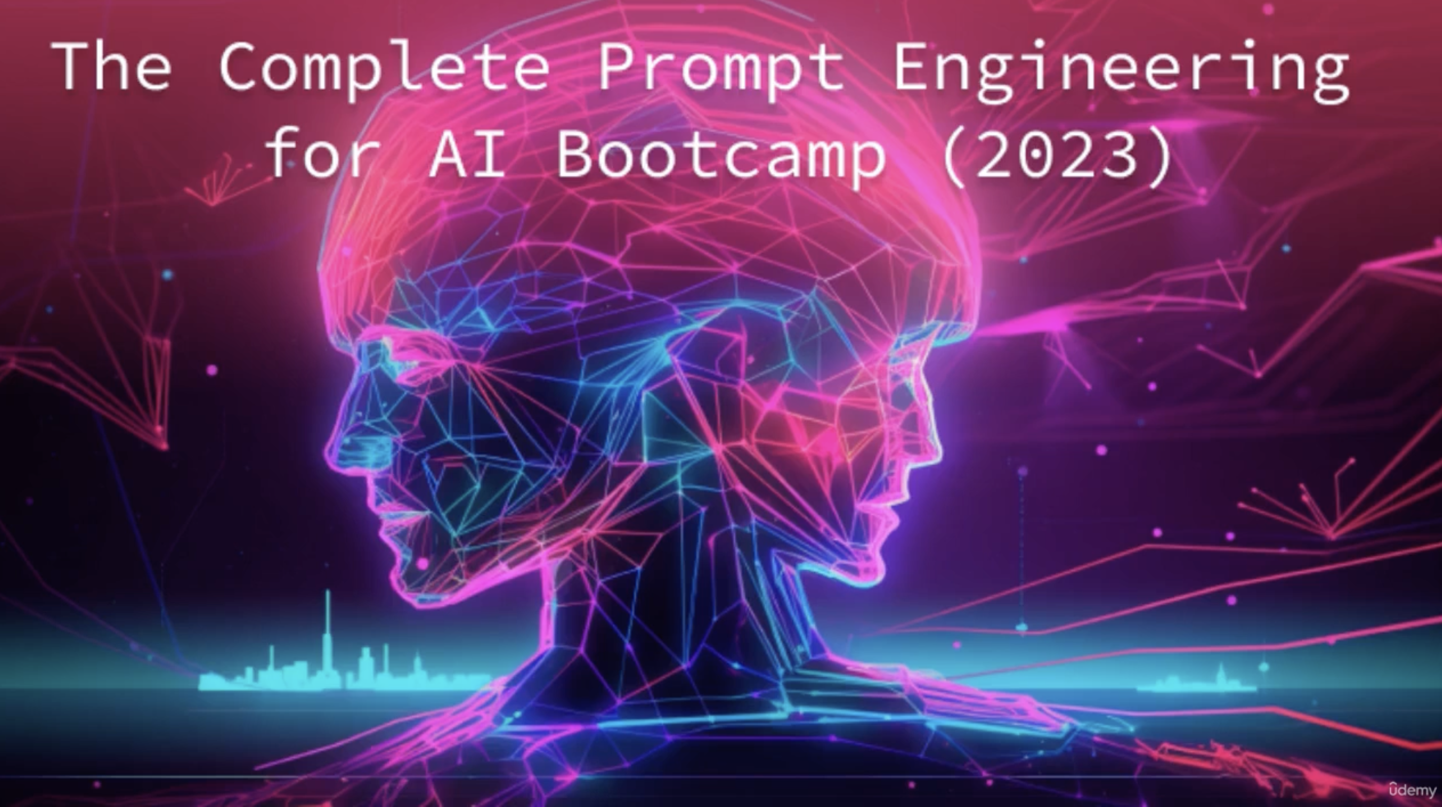 Mike’s course “The Complete Prompt Engineering for AI Bootcamp (2023) 